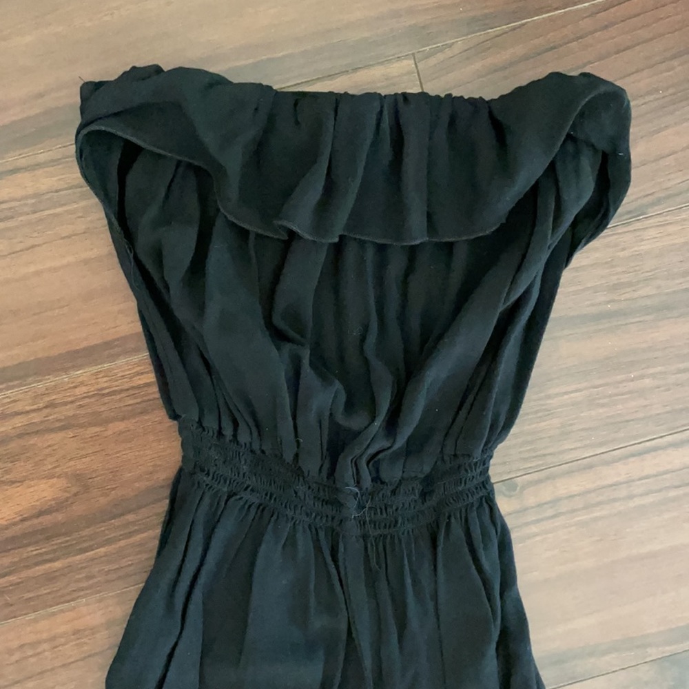 Black Capri Jumpsuit